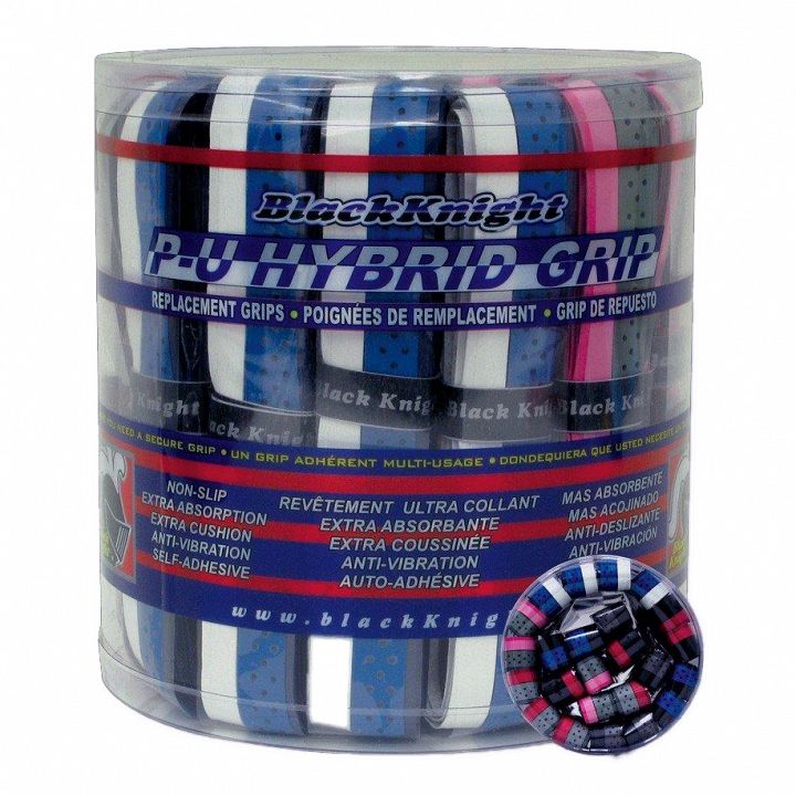 Black Knight PU Hybrid Replacement Grip 24-pack